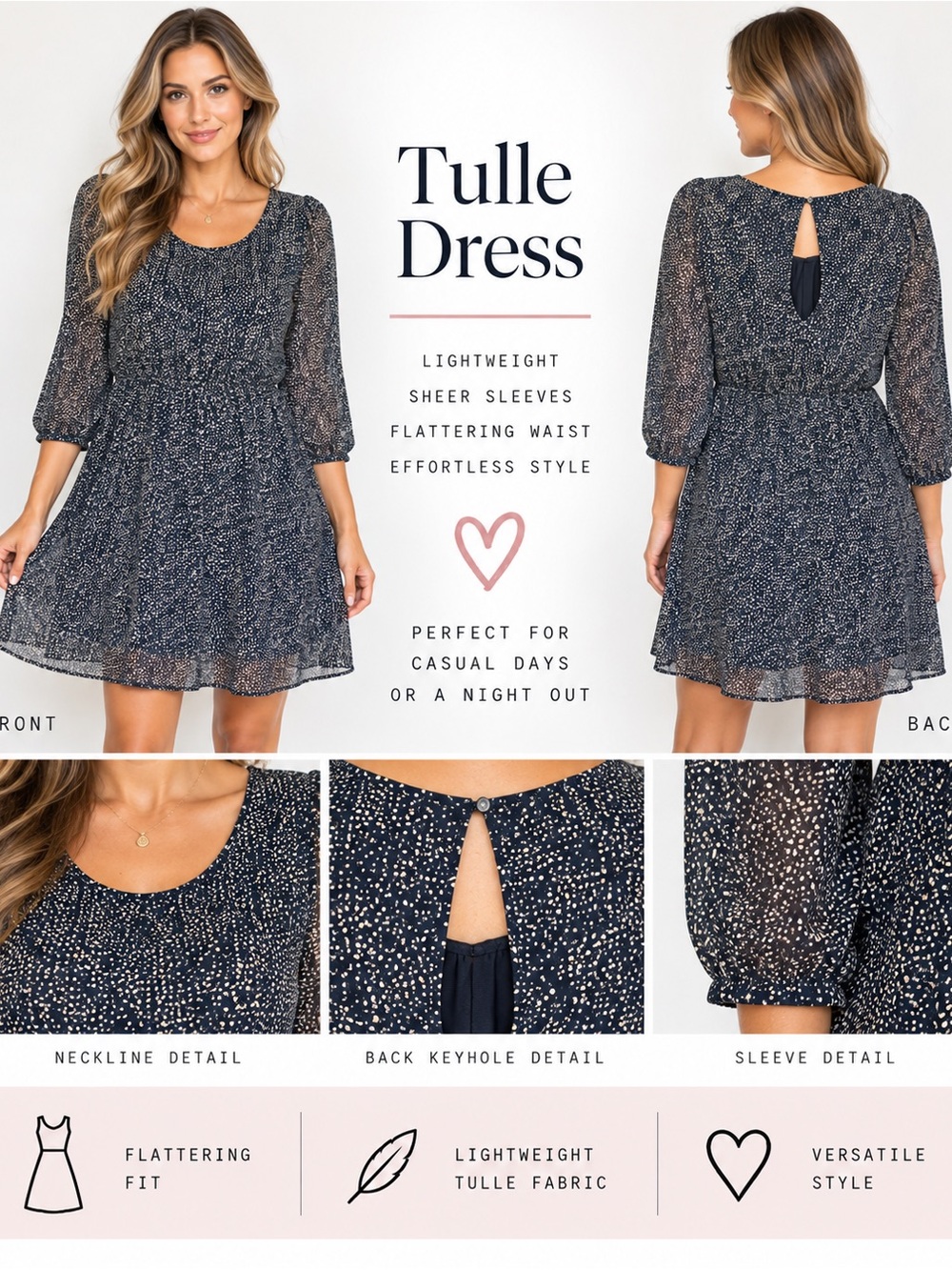 Tulle Dress‎